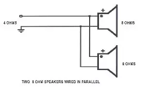How To Wire 2 8 Ohm Speakers To Equal 8 Ohms